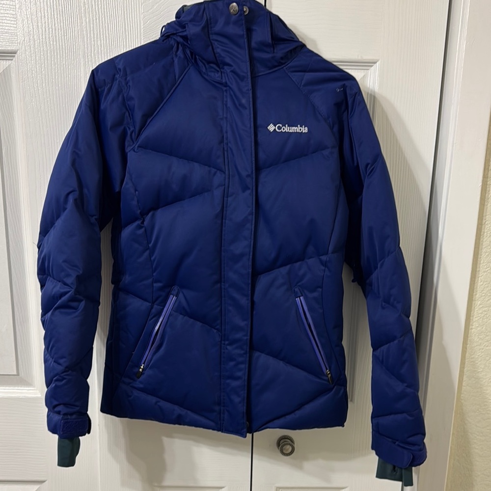 Columbia Blue Puffer Jacket
